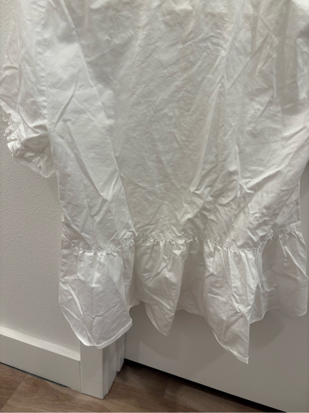 Madewell Studio Ruffle-Hem Top - Picture 9 of 9